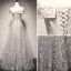 Chic / Beautiful Grey Prom Dresses 2018 A-Line / Princess Star Beading Off-The-Shoulder Backless Sleeveless Floor-Length / Long Formal Dresses