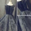 Style Chinois Noire Robe De Cocktail 2018 Robe Boule En Dentelle Fleur Encolure Dégagée Sans Manches Courte Robe De Ceremonie