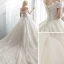 Sparkly Ivory Wedding Dresses 2018 Ball Gown Off-The-Shoulder Backless Sleeveless Cathedral Train Wedding