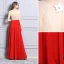 Sexy Rouge Robe De Soirée 2019 Princesse Appliques En Dentelle Faux Diamant V-Cou Sans Manches Dos Nu Fendue devant Longue Robe De Ceremonie