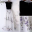 Chic / Beautiful White Prom Dresses 2019 A-Line / Princess Scoop Neck Sleeveless Appliques Lace Floor-Length / Long Formal Dresses