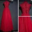 Chic / Beautiful Formal Dresses 2017 Lace Flower Sequins High Neck Sleeveless Floor-Length / Long Ball Gown Evening Dresses