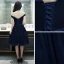 Sexy Abiballkleider 2017 A Linie Rückenfreies Off Shoulder Kurze Ärmel Kurze Festliche Kleider