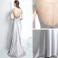 Luxe Robe De Soirée 2017 Princesse Perlage Paillettes Encolure Dégagée Dos Nu Sans Manches Train De Balayage Soirée