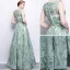 Chic / Belle Robe De Soirée 2017 Princesse Métal Ceinture Encolure Dégagée Longue Robe De Ceremonie