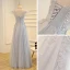 Chic / Belle Robe De Bal 2017 Princesse En Dentelle Fleur Paillettes Encolure Dégagée Dos Nu Mancherons Longueur Cheville Robe De Ceremonie