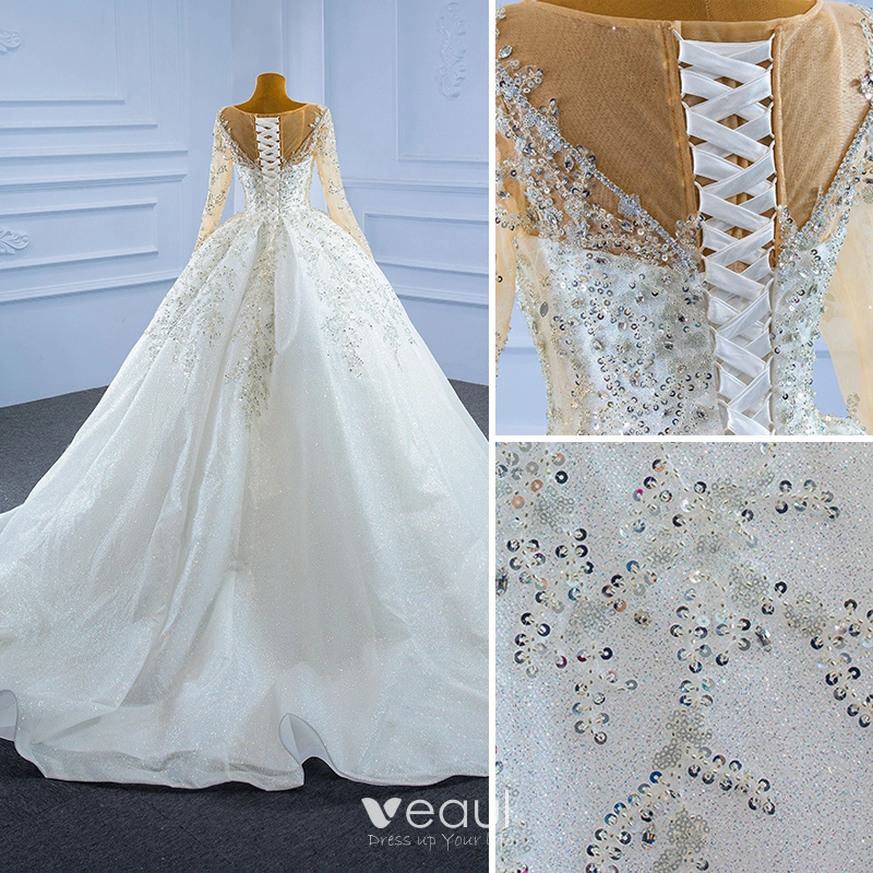 Bracelet Pour Robe De Mariée / Soirée - Crème, Ivoire & Chocolat Avec Fleurs & Perles - Neuf Étiqueté