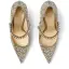 Charmant Champagner Leder Perle Strass Brautschuhe 2022 Spitzschuh 10 cm Stilettos Hochzeit Pumps Hochhackige