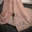 Scintillantes Champagne Perlage Paillettes Robe De Bal 2024 Trompette / Sirène Gland De l'épaule Sans Manches Dos Nu Train De Balayage Promo Robe De Ceremonie