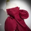 Elegant Burgundy Split Front Prom Dresses 2024 A-Line / Princess Strapless Puffy Short Sleeve Backless Bow Floor-Length / Long Formal Dresses