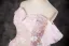Chic / Beautiful Blushing Pink Pearl Sequins Lace Flower Prom Dresses 2024 A-Line / Princess Off-The-Shoulder Short Sleeve Backless Floor-Length / Long Formal Dresses