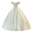 Elegant Sage Green Organza Sequins Prom Dresses 2023 Ball Gown Off-The-Shoulder Sleeveless Backless Floor-Length / Long Prom Formal Dresses