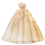 Mode Champagner Perlenstickerei Fallende Rüsche Ballkleider 2023 Ballkleid Organza Bandeau Ärmellos Rückenfreies Lange Ball Festliche Kleider