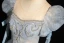 Chic / Beautiful Sky Blue Beading Sequins Prom Dresses 2024 A-Line / Princess Scoop Neck Puffy Short Sleeve Backless Floor-Length / Long Prom Formal Dresses