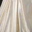 Élégant Doré Robe De Bal 2024 Robe Boule De l'épaule Gonflée Manches Courtes Dos Nu Longue Promo Robe De Ceremonie