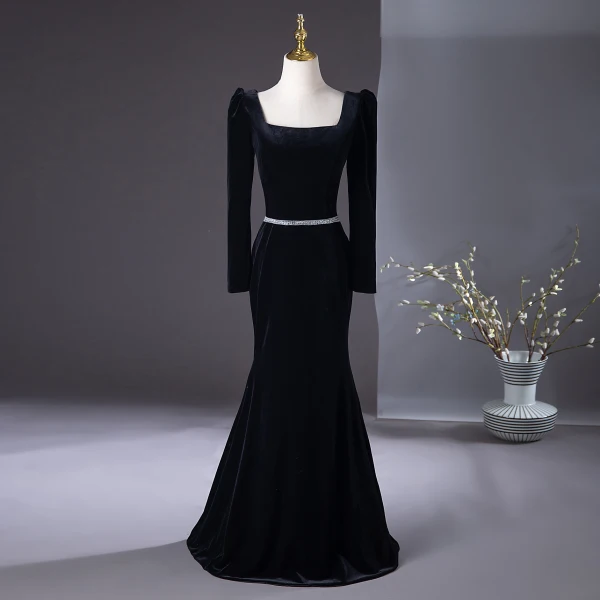 elegant formal dresses with sleeves Modest Formal Wrap Dress G447 Rose Pink