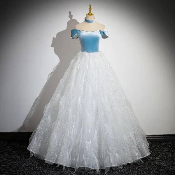 Schöne Weiß Strass Pailletten Quaste Ballkleider 2024 Ballkleid Off Shoulder Ärmellos Rückenfreies Lange Ball Festliche Kleider