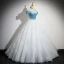 Schöne Weiß Strass Pailletten Quaste Ballkleider 2024 Ballkleid Off Shoulder Ärmellos Rückenfreies Lange Ball Festliche Kleider