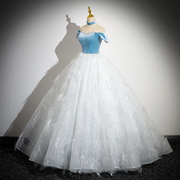 Schöne Weiß Strass Pailletten Quaste Ballkleider 2024 Ballkleid Off Shoulder Ärmellos Rückenfreies Lange Ball Festliche Kleider