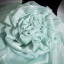 Fashion Mint Green Flower Cascading Ruffles Prom Dresses 2024 Ball Gown Strapless Sleeveless Backless Floor-Length / Long Prom Formal Dresses