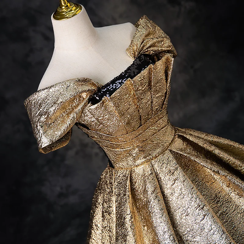 sachin and babi light blue dress Gold Prom Dresses and Gowns 2026 main image 1