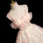 Flower Fairy Blushing Pink Sequins Appliques Ball Gown Prom Dresses 2024 Spaghetti Straps Sleeveless Backless Floor-Length / Long Prom Formal Dresses