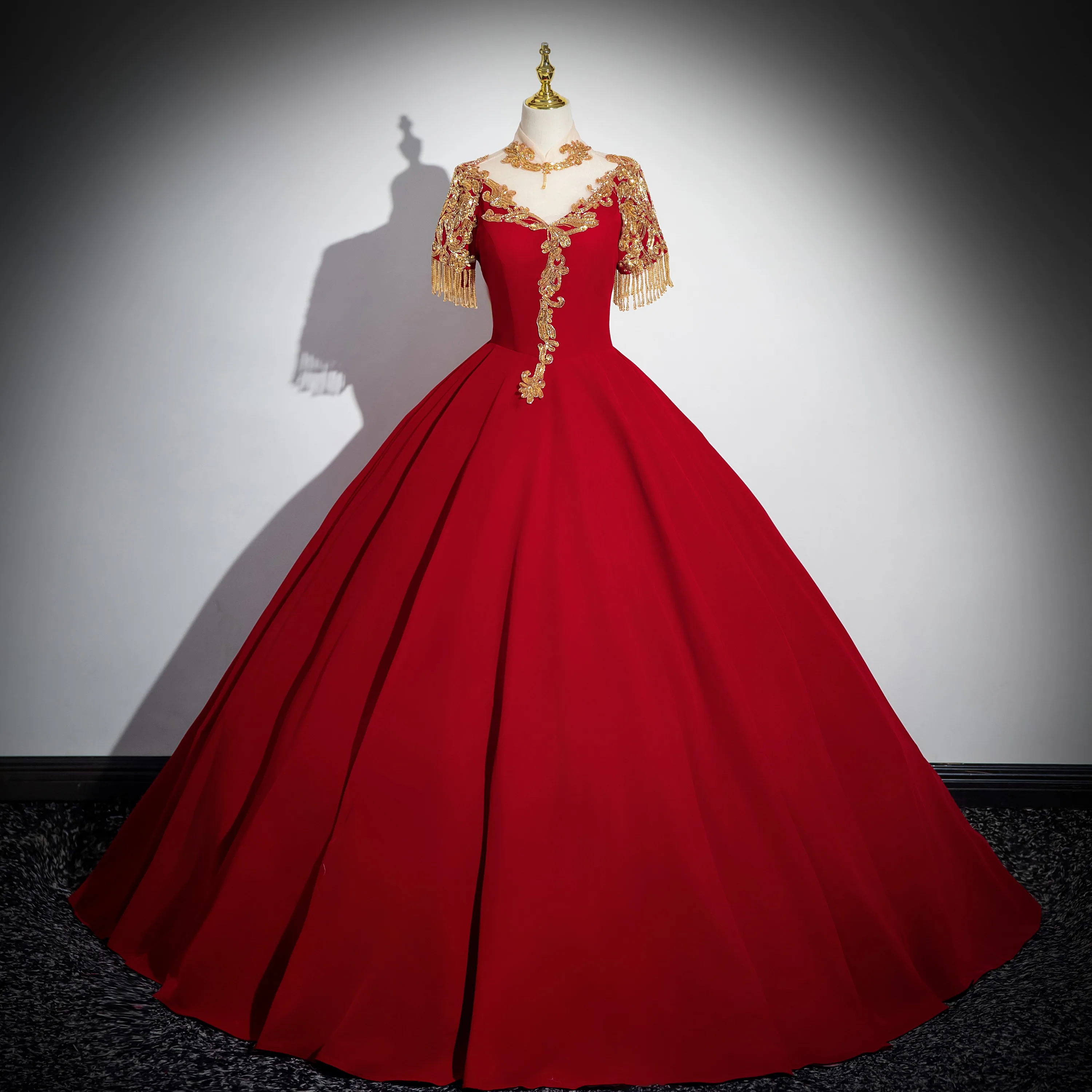 strapless open back dress Beautiful Red Long Formal Dress for Special Occasions at Miss Mirelle Dress  Canada