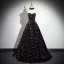 Glitzernden Multifarben Pailletten Ballkleider 2024 Ballkleid Bandeau Ärmellos Rückenfreies Sweep / Pinsel Zug Ball Festliche Kleider