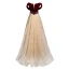 Sparkly Burgundy Beading Pearl Sequins Prom Dresses 2024 A-Line / Princess Off-The-Shoulder Short Sleeve Backless Floor-Length / Long Prom Formal Dresses