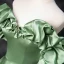 Elegant Sage Green Prom Dresses 2024 Ball Gown Ruffle Off-The-Shoulder Short Sleeve Backless Floor-Length / Long Prom Formal Dresses