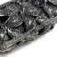 Szampan Frezowanie Kopertówki Przebili Rhinestone Metal Koktajlowe Wieczorowe Luksusowe Akcesoria 2019