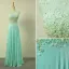 Chic / Beautiful Royal Blue Evening Dresses  2017 A-Line / Princess Scoop Neck Sleeveless Beading Pearl Ruffle Chiffon Floor-Length / Long Formal Dresses