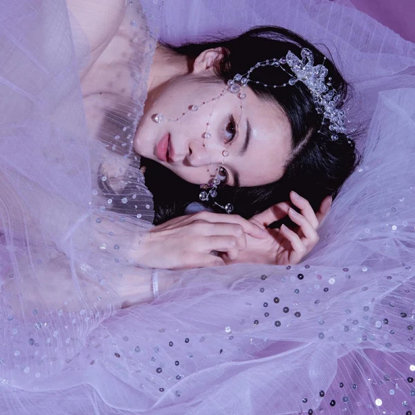 Charmant Rougissant Rose Paillettes Robe De Bal 2022 Princesse Bustier Sans Manches Dos Nu Volants en Cascade Longue Robe De Ceremonie