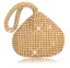 Modern / Fashion Silver Clutch Bags Beading Rhinestone Metal Cocktail Party Evening Party Accessories 2019