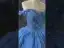 Haut de Gamme Bleu Perlage Paillettes Appliques Robe De Bal 2024 Robe Boule Bustier Sans Manches Dos Nu Train De Balayage Promo Robe De Ceremonie