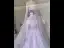 Chic / Beautiful Lavender Sequins Lace Flower Prom Dresses 2023 A-Line / Princess Strapless Sleeveless Backless Floor-Length / Long Formal Dresses