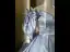 Vintage / Retro Lavender Satin Prom Dresses 2023 Off-The-Shoulder Sleeveless Backless Bow Court Train Formal Dresses