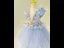 Chic / Beautiful Sky Blue Appliques Sequins Birthday Cascading Ruffles Flower Girl Dresses 2024 Ball Gown Scoop Neck Sleeveless Backless Floor-Length / Long