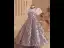 Sparkly Multi-Colors Sequins Birthday Flower Girl Dresses 2024 Trumpet / Mermaid Scoop Neck Puffy Short Sleeve Backless Floor-Length / Long