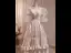 Vintage / Retro Audrey Hepburn Style Blushing Pink Prom Dresses 2023 A-Line / Princess Scoop Neck Puffy Short Sleeve Tea-length Prom Formal Dresses