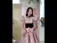 Fashion Blushing Pink Glitter Prom Dresses 2023 A-Line / Princess Square Neckline Puffy Short Sleeve Backless Bow Floor-Length / Long Formal Dresses
