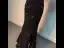 Vintage / Retro Black Beading Sequins Evening Party Cheongsam 2023 Trumpet / Mermaid High Neck Short Sleeve Backless Floor-Length / Long