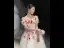 Flower Fairy White Beading Appliques Prom Dresses 2023 A-Line / Princess Off-The-Shoulder Sleeveless Backless Floor-Length / Long Prom Formal Dresses