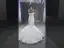 High-end White Handmade  Beading Pearl Wedding Dresses 2023 Ball Gown Spaghetti Straps Sleeveless Backless Floor-Length / Long Wedding