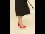 Schöne Nude Handgefertigt Lackleder Ball Pumps 2024 Leder 8 cm Stilettos Spitzschuh Pumps Hochhackige
