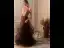 Sexy Bleu Marine Perlage Robe De Bal 2019 Princesse Titulaire Appliques Cristal Faux Diamant Sans Manches Dos Nu Volants en Cascade Longue Robe De Ceremonie