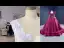 Luxus / Herrlich Burgunderrot Satin Tanzen Ballkleider 2021 Ballkleid Durchsichtige Rundhalsausschnitt Lange Ärmel Handgefertigt Perlenstickerei Pailletten Sweep / Pinsel Zug Rüschen Festliche Kleider