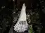 High-end White Handmade  Appliques Wedding Veils 2024