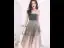 Modest / Simple Grey Gradient-Color Homecoming Graduation Dresses 2019 A-Line / Princess Spaghetti Straps Sleeveless Tea-length Ruffle Backless Formal Dresses