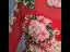 Chinese style Red Prom Dresses 2019 A-Line / Princess High Neck Appliques Lace Pearl 3/4 Sleeve Backless Floor-Length / Long Formal Dresses
